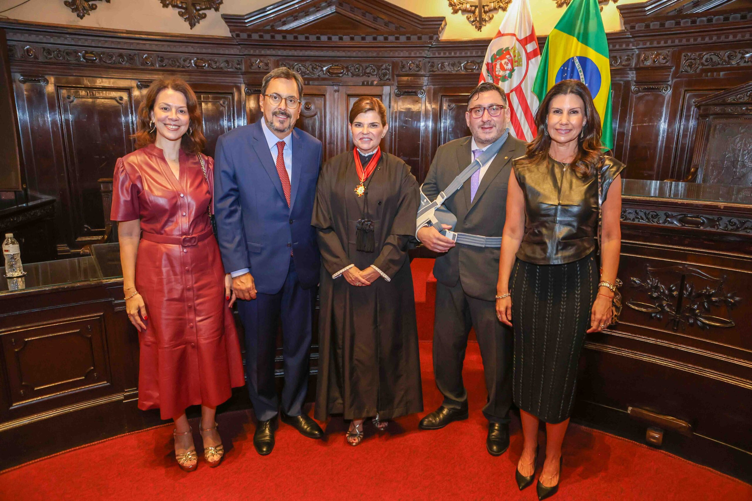 Presidente Eunice Haddad prestigia posse de nova desembargadora de São Paulo