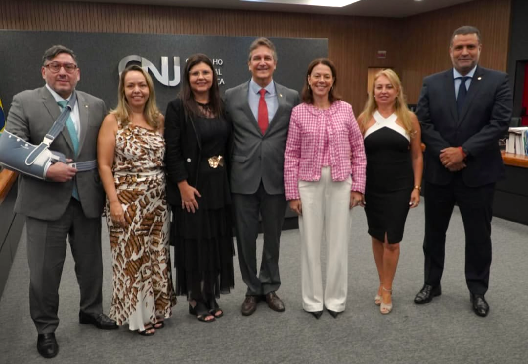 Presidente Eunice Haddad acompanha última sessão de conselheiro do CNJ