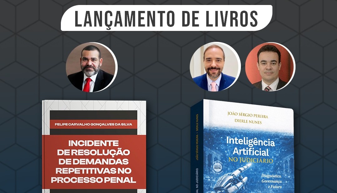 AMAERJ sediará lançamento de livros do juiz Felipe Gonçalves, de servidor e advogado