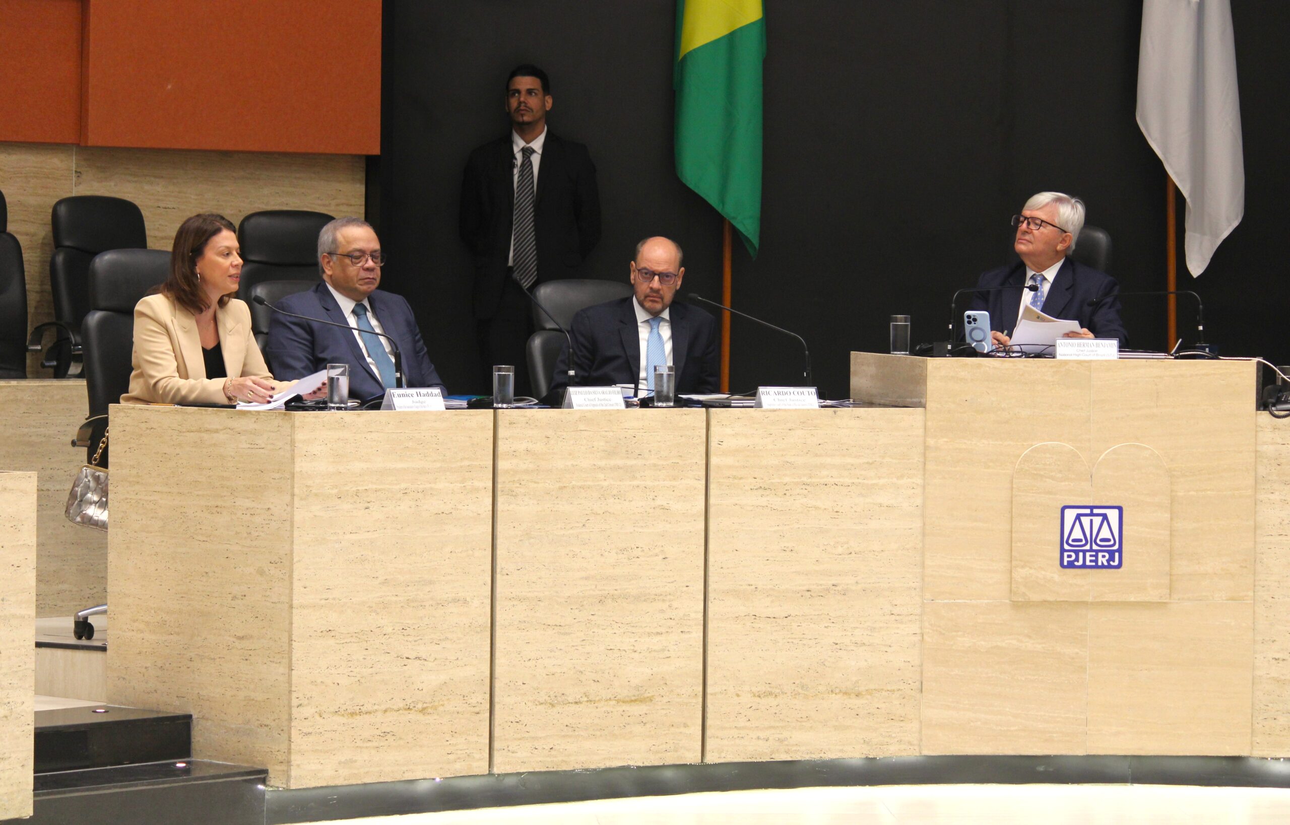 Presidente Eunice Haddad participa de encontro internacional com ministros sobre Princípios de Bangalore