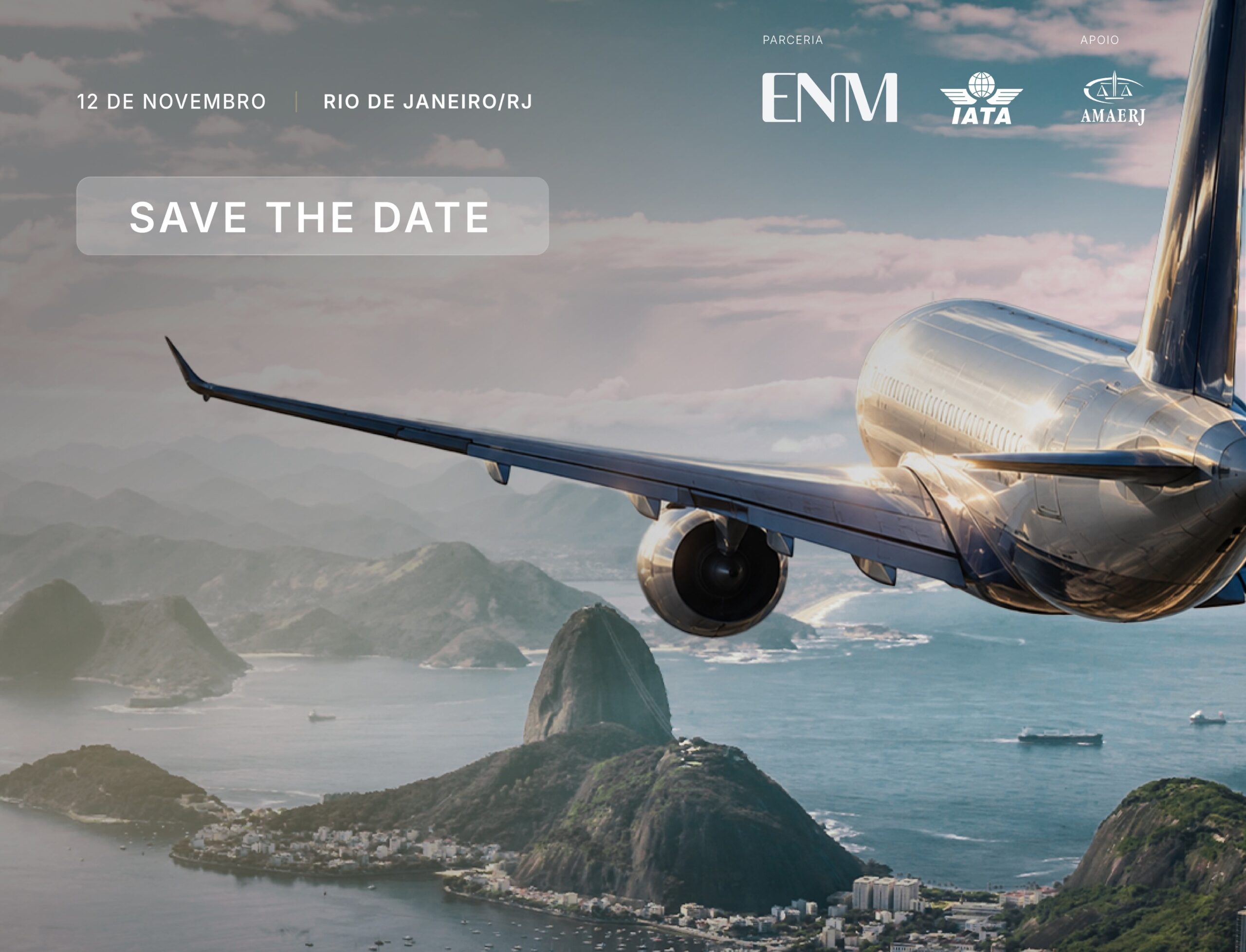 AMAERJ sediará seminário da ENM sobre Direito Aeronáutico em novembro