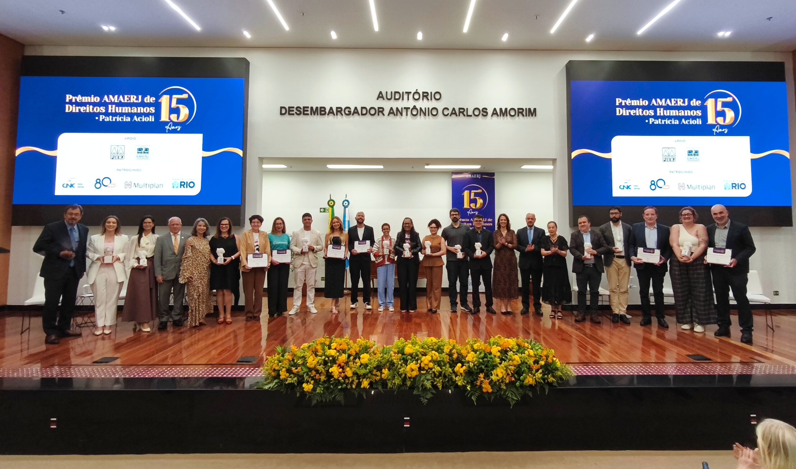 Conheça os vencedores do 15º Prêmio AMAERJ de Direitos Humanos – Patrícia Acioli